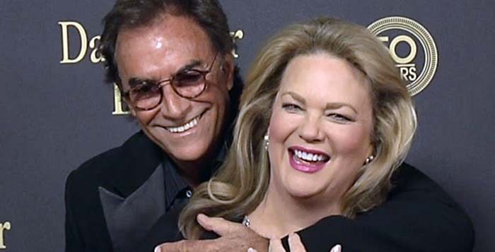 Thaao Penghlis and Leann Hunley of Days of Our Lives