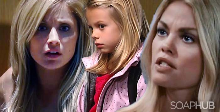 Lulu, Charlotte, and Claudette on General Hospital