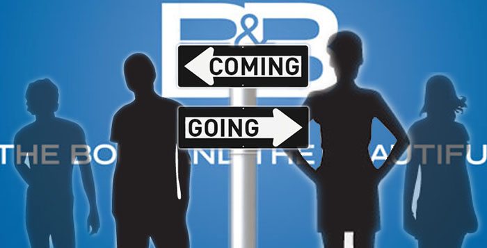 The Bold and the Beautiful coming and going