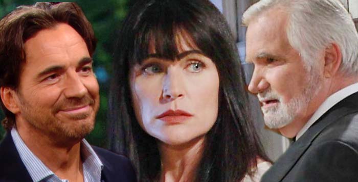 The Bold and the Beautiful Quinn, Ridge and EricThe Bold and the Beautiful