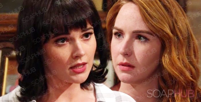 Mariah and Tessa on The Young and the Restless