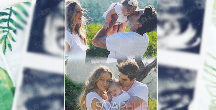 Melissa Ordway and Justin Gaston