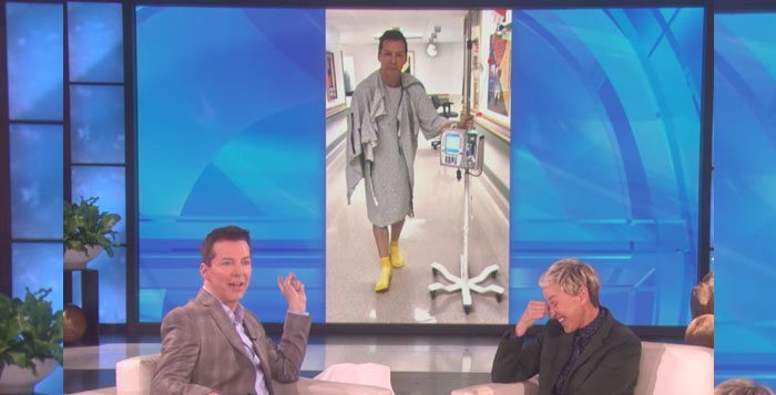 Sean Hayes on Ellen