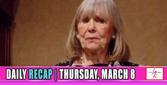 The Young and the Restless Recap March 8