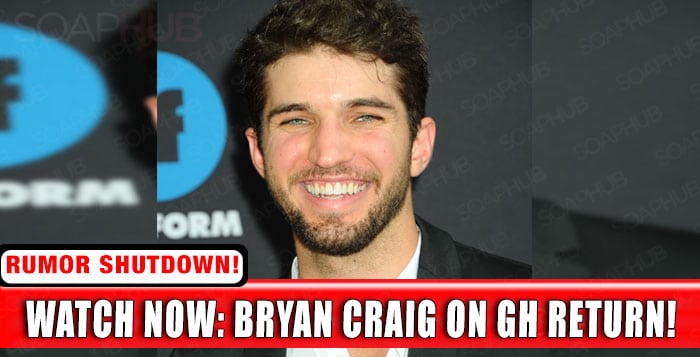 General Hospital Bryan Craig GH Return