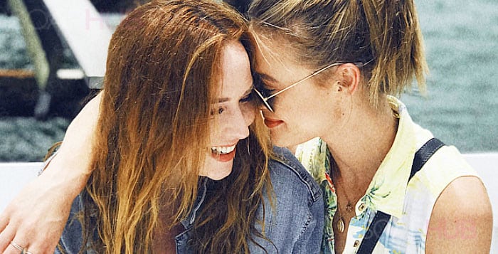 Camryn Grimes and Hayley Erin