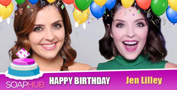 Happy Birthday Jen Lilley Days of our Lives