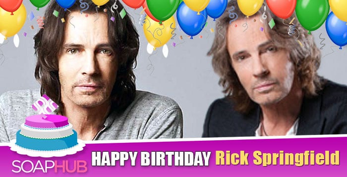 Happy Birthday Rick Springfield