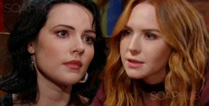 Mariah and Tessa The Young and the Restless