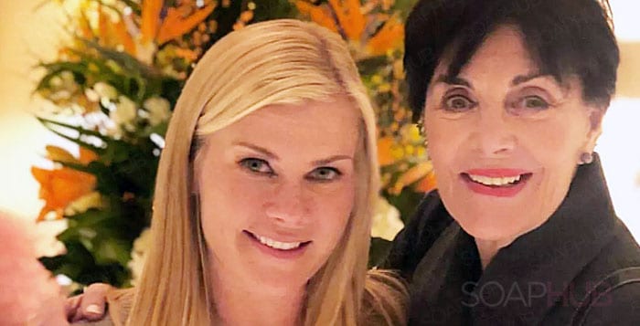 Alison Sweeney and Linda Dano