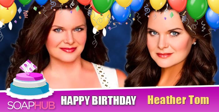Happy Birthday Heather Tom