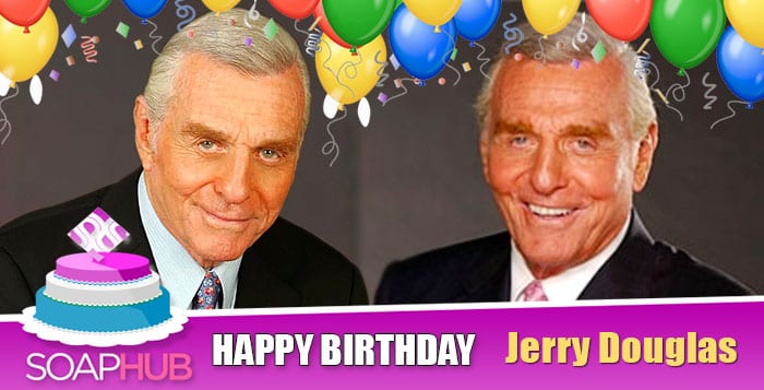 Young and the Restless Happy Birthday Jerry Douglas