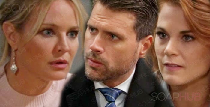 Sharon, Nick, Phyllis The Young and the Restless