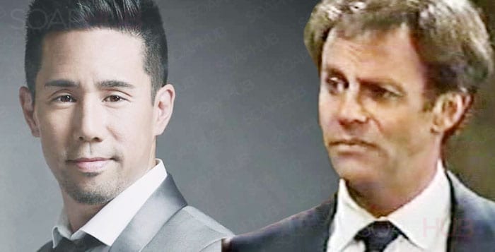 General Hospital Parry Shen and Tristan Rogers February 7