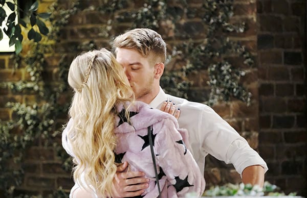 Olivia Keegan, Lucas Adams "Days of our Lives" Set NBC Studios Burbank 08/03/18 © XJJohnson/jpistudios.com 310-657-9661 Episode # 13526 U.S.Airdate 02/06/19