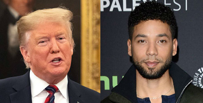 Donald Trump Jussie Smollett