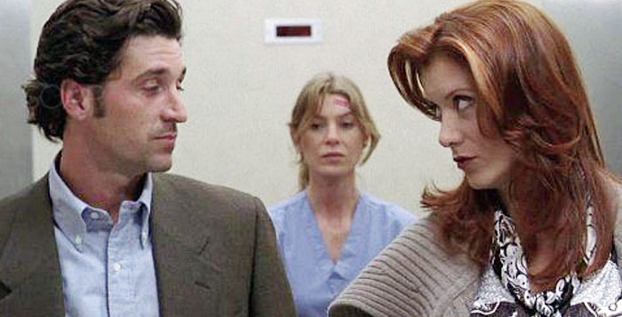 Grey's Anatomy Derek, Meredith and Addison April 24, 2019