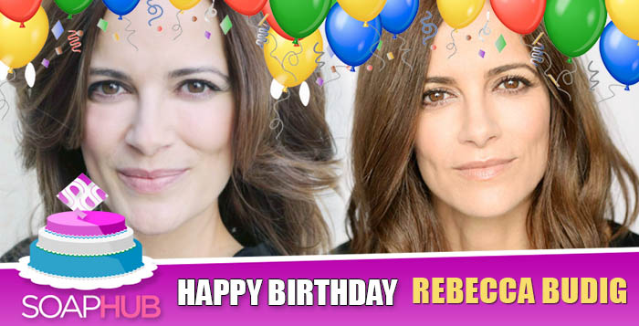 Rebecca Budig Birthday