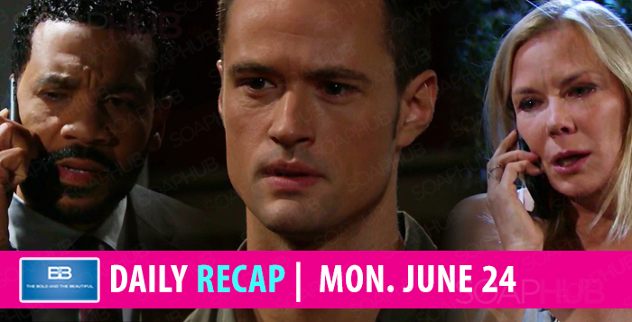 The Bold and the Beautiful Recap Monday
