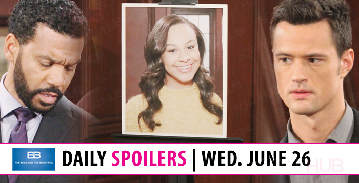 The Bold and the Beautiful Spoilers Tuesday