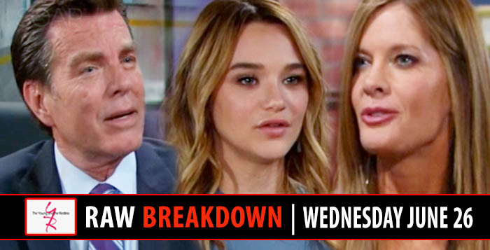 The Young and the Restless Spoilers Raw Wednesday