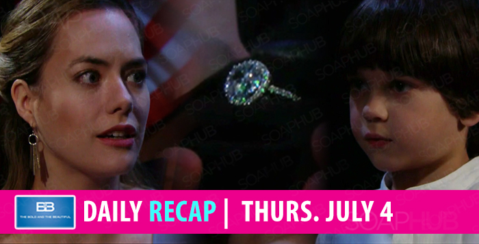 The Bold and the Beautiful Recap Thursday