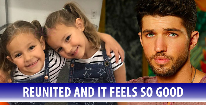 General Hospital Ava and Grace Scarola and Bryan Craig