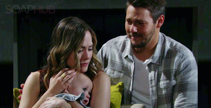 Hope, Beth, Liam The Bold and the Beautiful
