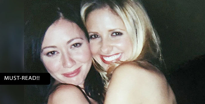 Shannen Doherty and Sarah Michelle Gellar August 6, 2019