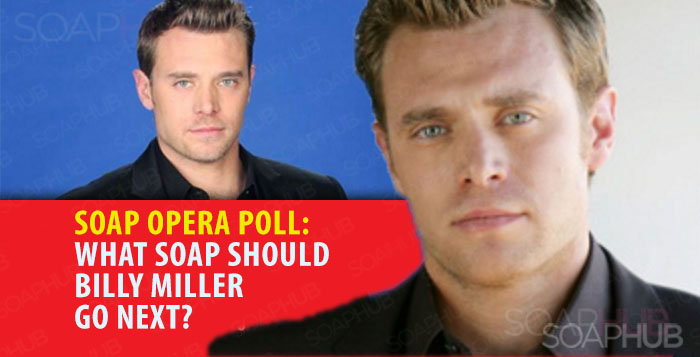 Soap Opera poll Billy Miller General Hospital