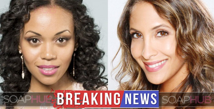 The Young and the Restless Mishael Morgan Christel Khalil