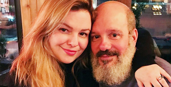 Amber Tamblyn and David Cross