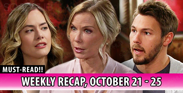 The Bold and the Beautiful Recap October 21-25