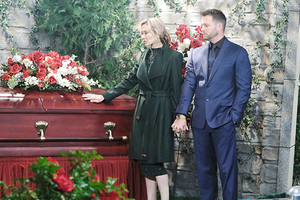 Stacy Haiduk, Eric Martsolf "Days of our Lives" Set NBC Studios Burbank 04/1/19 © XJJohnson/jpistudios.com 310-657-9661 Episode # 13709 U.S.Airdate 10/24/19