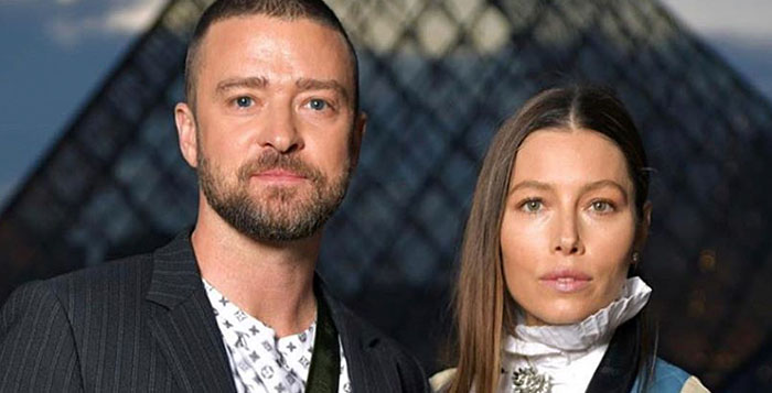 Justin Timberlake and Jessica Biel