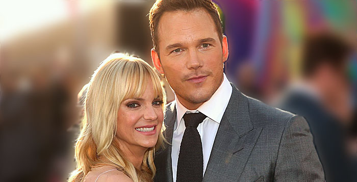 Chris Pratt and Anna Faris