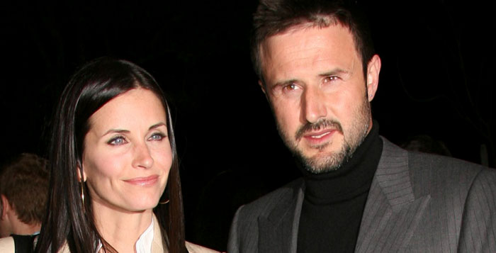 Courteney Cox and David Arquette
