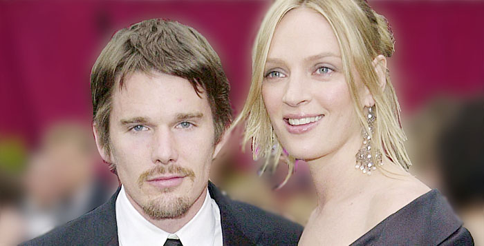 Ethan Hawke and Uma Thurman