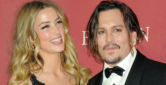 Johnny Depp and Amber Heard