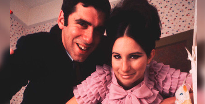 Barbra Streisand and Elliott Gould