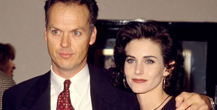 Courteney Cox and Michael Keaton