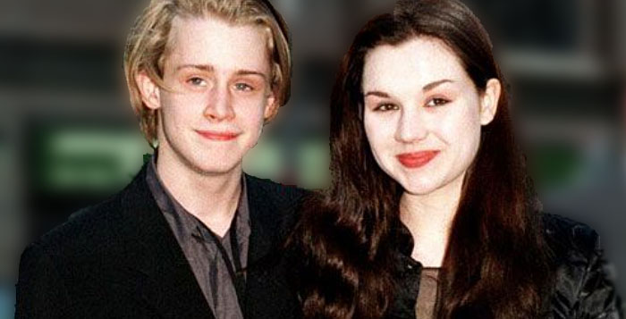 Macaulay Culkin and Rachel Miner