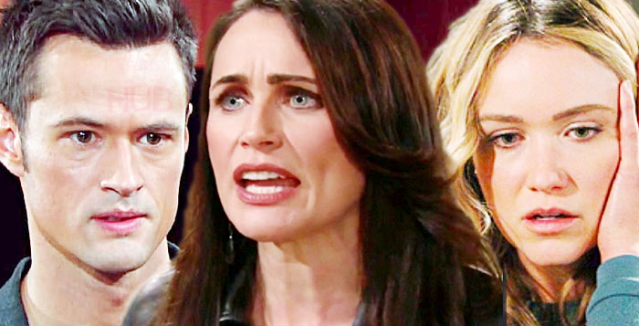 The Bold and the Beautiful Thomas, Quinn and Flo