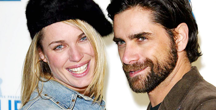 John Stamos and Rebecca Romijn