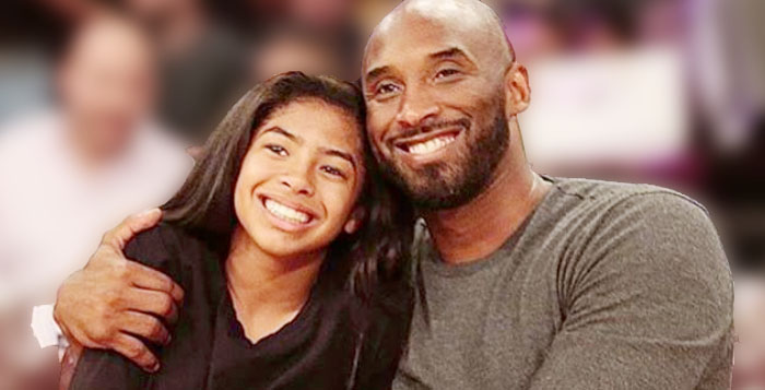 Kobe Bryant and Gigi Bryant