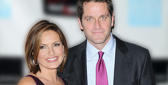 Mariska Hargitay and Peter Hermann