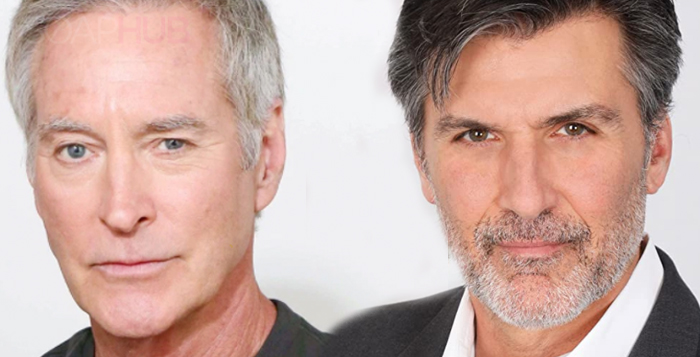Drake Hogestyn and Vincent Irizarry