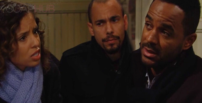 Elena, Devon, Nate The Young and the Restless
