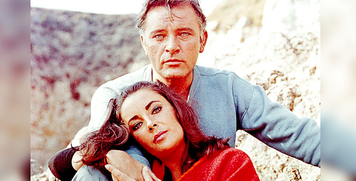 Elizabeth Taylor and Richard Burton