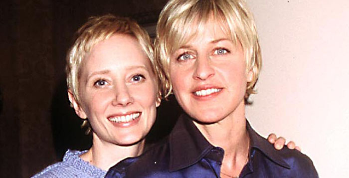 Ellen DeGeneres and Anne Heche